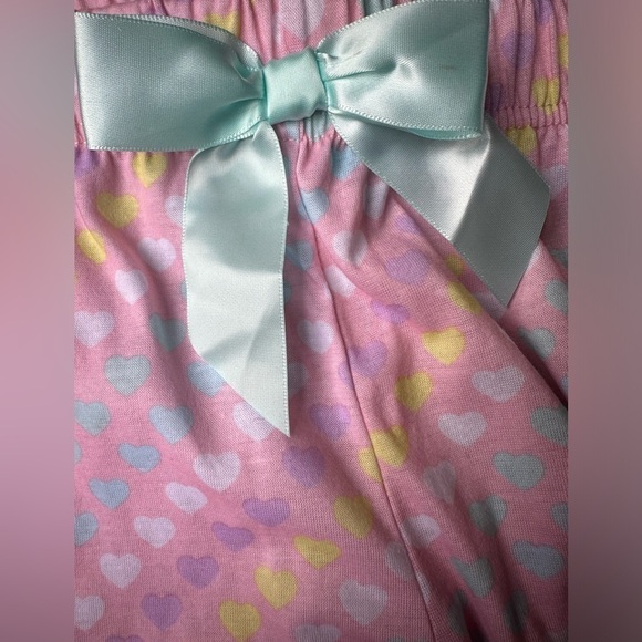 Max‎ & Olivia girls sleep pants xl 14/16 Hearts Macy’s lounge pants spring 2025 - Picture 3 of 6